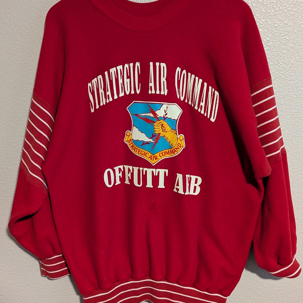 Red Strategic Air Command Sweatshirt
